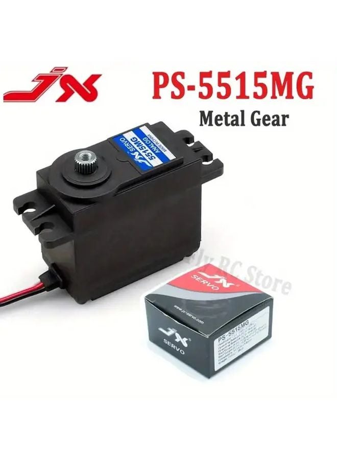 JX PS 5515MG 33LB عزم دوران عالي معدني ترس تمثيلية سيرفو لسيارات RC 1/8 1/10 - Image 1